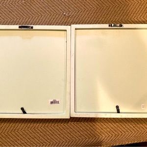 A pair of Albert Poetsire Shadow Box Prints